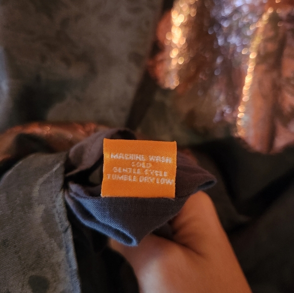 OLIPHANT NWT Rosa Black Button Neck Top SZ S - Picture 7 of 11